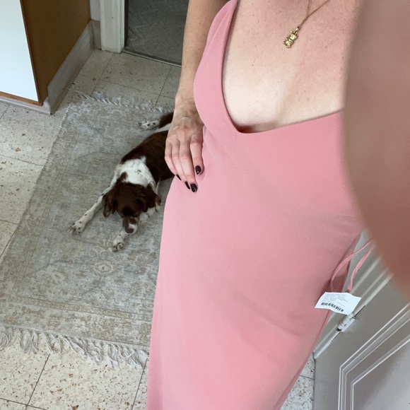 Custom rose Amsale bridesmaid dress 💞 - Picture 2 of 4